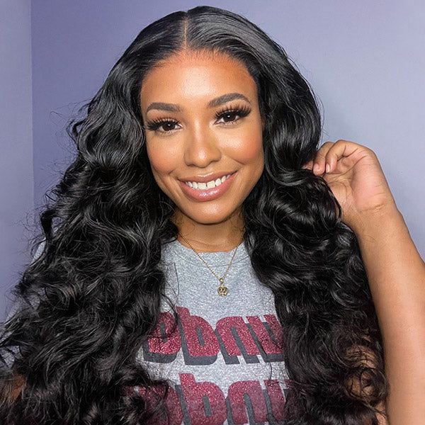 Hair Material: 100% Human Hair Hair Texture: Ocean Wave Wig Type: Wear Go Wigs Hair Color: #1B Natural Black Hairline: Pre-Plucked Natural Hairline Hair Length: 10-26 inches Wig Density: 180% Lace Design: 4x6 Swiss precut HD Lace Cap Size: Average Size (Head circumference: 22.5inch) Hair Quality: High Quality, Free Tangling, Minimal Shedding. Features: Wear and go wig. Glueless. Easy to wear. Beginner friendly. Shipment: DHL, FedEx, TNT, UPS 3-6 business days. Return Policy: 30 Days Return Guara Beach Waves On Wig, Lose Wave Wig, Wig Beach Waves, Ocean Wave Wig, Water Wave Headband Wig, Hair Line, Glueless Wigs, Hair Knot, Wigs Hair