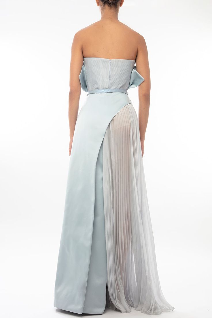 Description Light Blue Jumpsuit, Long dress Sleeveless Open neckline Strapless Silk, Satin Dry Clean Made in Lebanon JMP-01 Sleeveless Satin Finish Pre-draped Dress, Sleeveless Pre-draped Cocktail Gown, Elegant Fitted Satin Strapless Jumpsuit, Pre-draped Silk Strapless Dress, Pre-draped Strapless Silk Gown, Elegant Evening Strapless Maxi Jumpsuit, Pre-draped Satin Strapless Cocktail Dress, Summer Gala Strapless Sleeveless Jumpsuit, Summer Strapless Sleeveless Jumpsuit For Gala