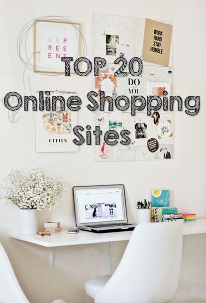 the top 20 online shopping sites