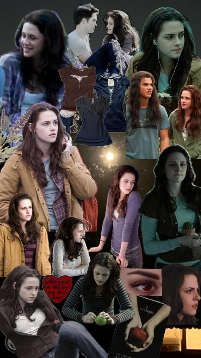 a collage of the twilight movie characters