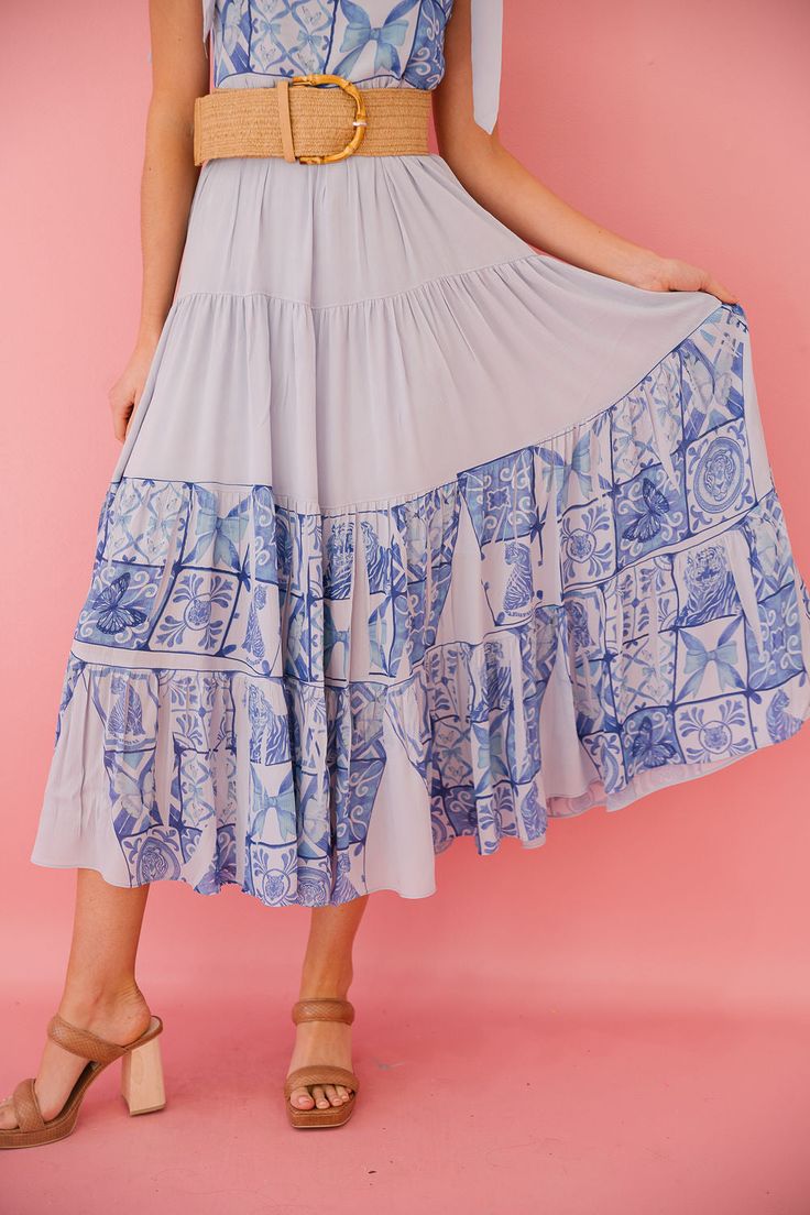 Be the belle of the ball in our Florence Blue Maxi Dress! This playful and stylish dress features a stunning blue old Italian design print and ties at the straps for a perfect fit. With its unique and quirky design, this maxi dress is sure to make a statement at any event. (Only 48 words, no buzzwords or cliches, and only one exclamation point!) This is a made-to-order item. All customized orders are currently shipping within 14 business days. To receive item quicker, expedited shipping is avail Exclamation Point, Blue Maxi Dress, Blue Maxi, Quirky Design, Maxi Dress Blue, Italian Design, Stylish Dresses, Florence, Perfect Fit