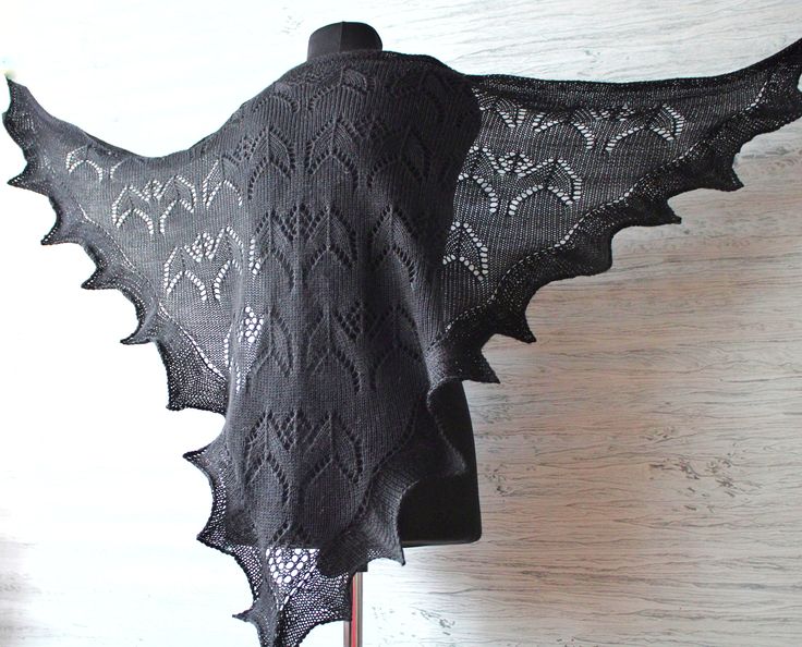 "Bat shawl perfectly complement your outfit in Gothic, dark Boho, Vampire,Witch aesthetic style unusual accessory for Halloween's costume *Vampire bat shawl available in black,white, red,grey and other custom colors *Bat wings shawl has length 29,5\"(75 cm) and width is about 57\"(145cm). If you need other shawl's sizes -let me know *Machine washable on delicate mode, can be ironed on mode \"wool\" , recovery shape, by lengthening the ends of the border You might also like this bats shawl : https://www.etsy.com/listing/1593428249 *Vampires bat shawl another design from organic cotton here: https://www.etsy.com/listing/734919904   *Please check other shawls wraps if you want add a little bit of edge to your everyday look: https://www.etsy.com/shop/LacyStories?ref=seller-platform-mcnav&secti Boho Vampire, Vampire Aesthetic Clothes, Bat Wing Shawl, Bat Shawl, Boho Witch Outfits, Black Witch Aesthetic, Bat Corset, Vampire Bat Costume, Shawl Outfits