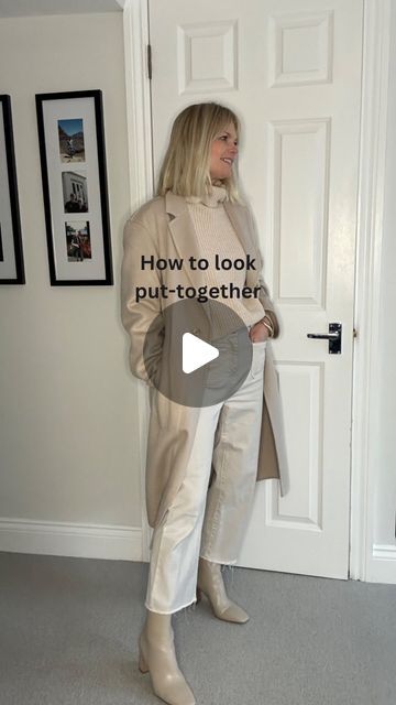 Claire Lopez on Instagram: "How to look ‘put together’ In 3 easy steps!! One to save 📌📌📌 1. Dress head to toe in the same colour - add interest with a contrast accessory Or Go tonal with various shades of the same colour - accessories can be tonal or contrast/statement. 2. Stick your a limited colour palette to create a cohesive look. I generally stick to a couple of colours but no more than 3. This works just as well with neutrals as it does with colour. Use your accessories to draw together colours in your outfit - scarves are ideal for this. 3. Apply the sandwich rule where there is the same colour top snd bottom with something different in the middle. Ie footwear matching your top/knit/jacket. See more info on stories and for links on current pieces. Current and available C Style By Claire Lopez, Claire Lopez Style, Over 60 Fashion Petite, Tonal Outfits, Mango Bags, Elevated Fashion, Clothes Hacks, Draw Together, Look Put Together