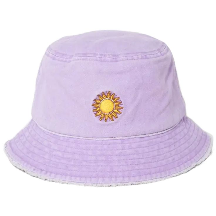 Elevate your vibe with the Sunny Bucket Hat in Lavender! 🌞👒 Made from 100% cotton, this chic hat boasts an embroidered sun design for a touch of uniqueness. ☀️ One size fits all, ensuring both comfort and sun protection wherever you go. Ideal for beach days, festivals, or any sunny occasion, it's the perfect accessory to level up your style game. Experience the fusion of style, comfort, and quality in one fabulous hat. Get yours today and shine in the sun! ✨🏖️ #BucketHatStyle #SunnyDays Cotton Bucket Hat With Uv Protection For Spring, Trendy Sun Hat For Beach Season, Adjustable Cotton Sun Hat With Uv Protection, Bohemian Cotton Bucket Hat For Vacation, Trendy Sun Hat With Uv Protection, Beach Cotton Sun Hat With Uv Protection, Cotton Sun Hat With Uv Protection For Beach, Spring Bucket Hat With Upf 50+, Trendy Straw Sun Hat With Upf 50+