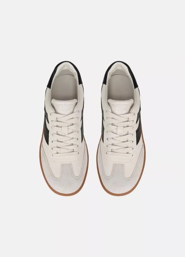 Oasis Leather and Suede Sneaker in Sneakers | Vince Low-top Sneakers With Contrasting Heel Counter For Sports, Streetwear High-top Lace-up Sneakers With Contrasting Heel, High-top Sneakers With Contrasting Heel Counter For Streetwear, Streetwear Low-top Sneakers, Sporty Low-top Sneakers With Contrasting Heel Counter, Sporty Custom Lace-up Sneakers With Contrasting Heel, Sporty Skate Shoes With Gum Sole And Round Toe, White Leather Skate Shoes With Contrasting Heel Counter, White Leather Skate Shoes With Contrasting Heel