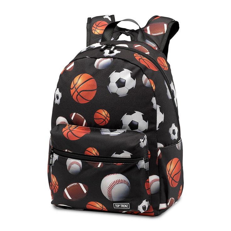 Black Sports Canvas Back and Insulated Lunchbox set Be the top player this back to school with this stylish Black Sports Canvas backpack! Its always a touchdown with our backpacks! Comes with 2 zipper compartments and 2 side pockets for you water bottle, keys, phone and more to stay organized. Great for all students to have for school, camp, or extra curricular activities. Make the back-to-school experience exciting and stress-free with our durable backpacks Backpack Measures 13Wx18Hx5.5"D Carry your lunch in style with this top scoring Black Sports Canvas Insulated Lunch Box. You'll be the all-star of the crowd at lunchtime with our canvas lunch bags. With eye-catching prints featuring your favorite sports, these lunch boxes are a slam dunk for anyone who loves a touch of athleticism in t Black Bags For Sports With School Spirit Style, College School Spirit Bags For Back To School, Sporty Standard Backpack For School, Back To School Spirit College Bags, Sporty Standard Backpack For College, Sporty Black Sports Backpack, Black School Spirit Bag For College, Black Backpack For Sports Events, Casual College Bags For End Of School Year