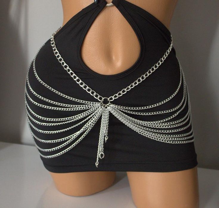 Drapes Waist necklace Silver Belly Chain Body jewelry Sexy | Etsy Silver Beaded Chain Body Jewelry, Party Silver Metal Waist Chain, Belly Jewelry Chain Body Jewellery, Silver Punk Style Body Jewelry With Chain, Silver Punk Style Body Chain Jewelry, Waist Necklace, Belly Chain Body Jewelry, Tattoo On Hip Bone, Chain Body Jewelry