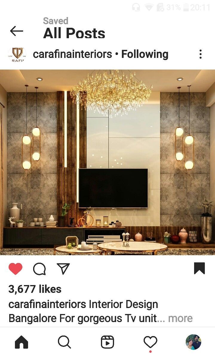 an image of a living room that is on instagramting from the social media