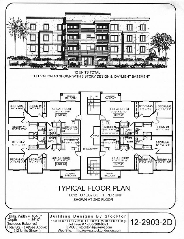 the typical floor plan for an apartment complex