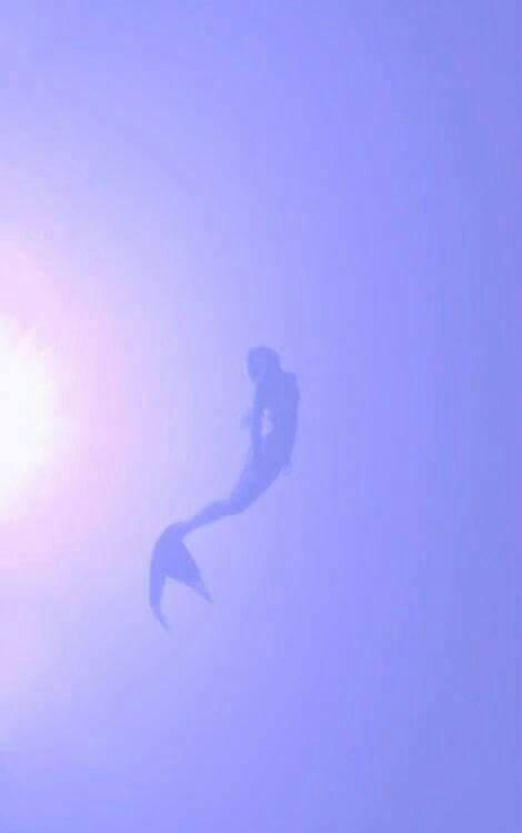 the silhouette of a person on a surfboard in front of a bright blue sky