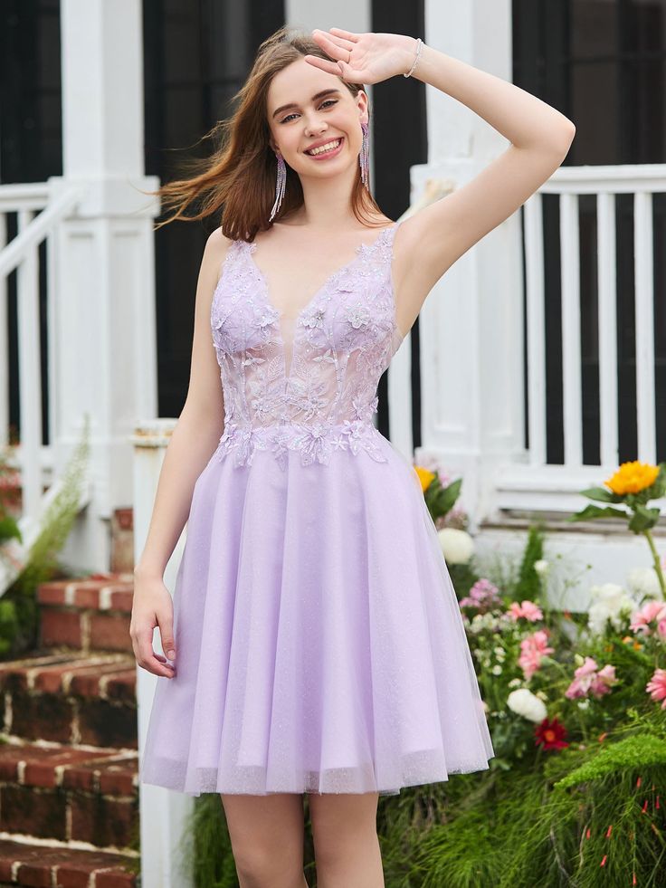 Elegant Homecoming Dress With Lace Back, Sheer Sleeveless Tulle Evening Dress, Sleeveless Evening Dress With Illusion Neckline For Prom, Sleeveless Sheer Evening Dress For Gala, Prom Dress With Lace Bodice And Organza, Elegant Sleeveless Sheer Dress, Sheer Sleeveless Dress For Gala, Sheer Sleeveless Gala Dress, Spring Evening Dress With Illusion Neckline And Sleeveless Design