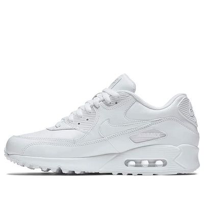 When it comes to style, comfort, and quality, the Nike Air Max 90 Leather is in a league of its own. This iconic sneaker has been updated with a sleek leather upper, providing a modern take on the classic design. The signature embedded Air Max unit ensures maximum comfort and support, while the minimalist styling makes this shoe perfect for any outfit. Whether you're hitting the gym or hitting the town, the Nike Air Max 90 Leather is guaranteed to turn heads. (SNKR/Retro/Low Top) Leather Air Max Cushioned Lace-up Sneakers, Leather Lace-up Sneakers With Air Max Cushioning, Classic Lace-up Sneakers With Air Cushioning, Classic Sneakers With Air Cushioning, Classic Sneakers With Air Cushioning And Round Toe, Nike Leather Sneakers With Air Max Cushioning, Nike Leather Low-top Running Shoes, Low-top Leather Sneakers With Air Max Cushioning, Leather Low-top Sneakers With Air Max Cushioning