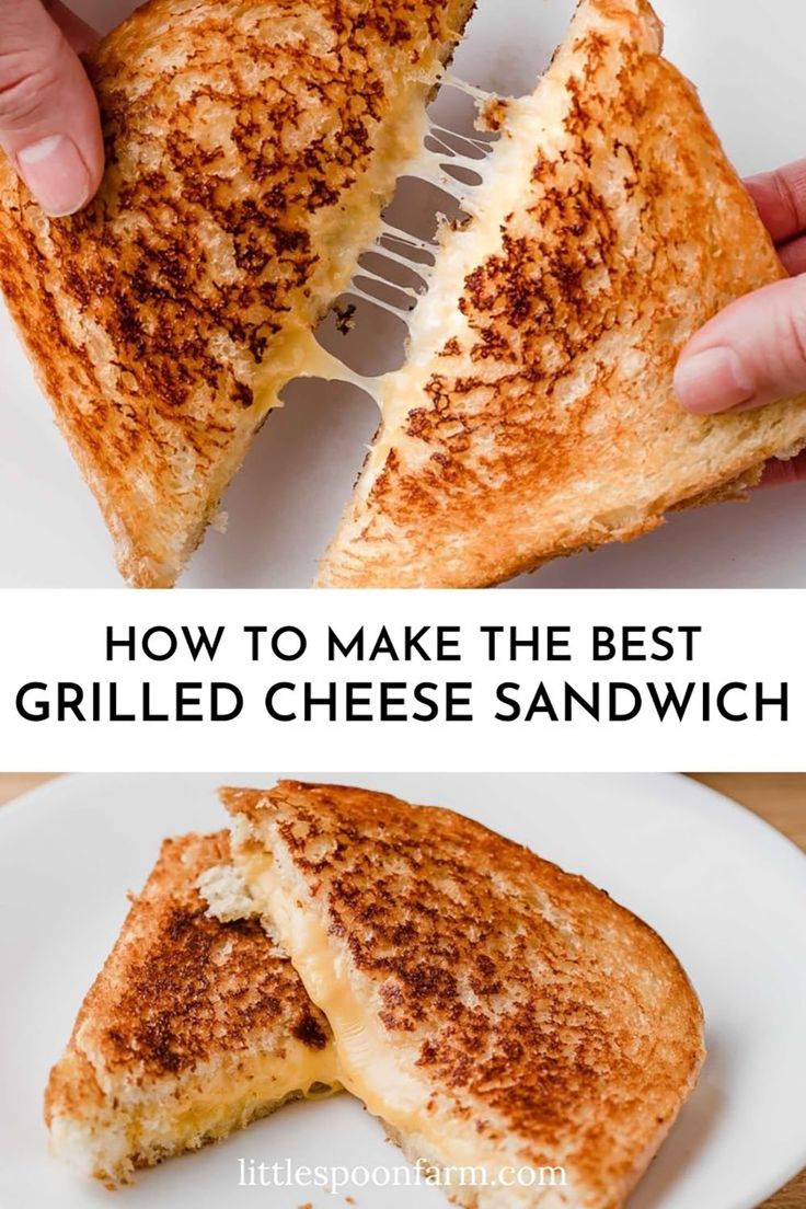 how to make the best grilled cheese sandwich with only 3 ingredients and no butter