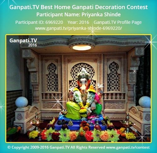 ganpati tv best home ganpati decoration contest contest