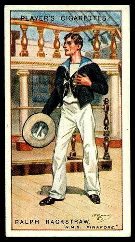 Nautical Drawing, Hms Pinafore, Peter And The Starcatcher, Navy Uniform, Navy Uniforms, Navy Sailor, Collector Cards, Military Men, Military Uniform