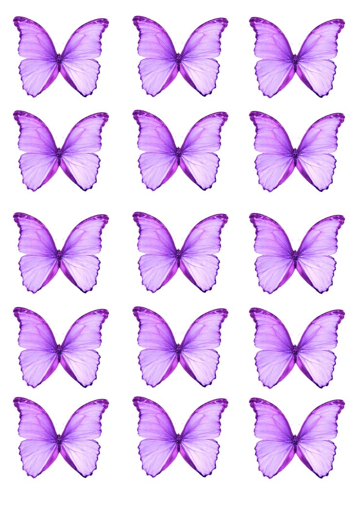 Purple butterfly to print Butterfly To Print, Butterfly Printable Template Prints, Butterfly Printable Template, Diy Gift For Bff, Butterfly Cute, Butterfly Cake Topper, Happy Birthday Printable, Printable Vintage Art, Really Cool Drawings