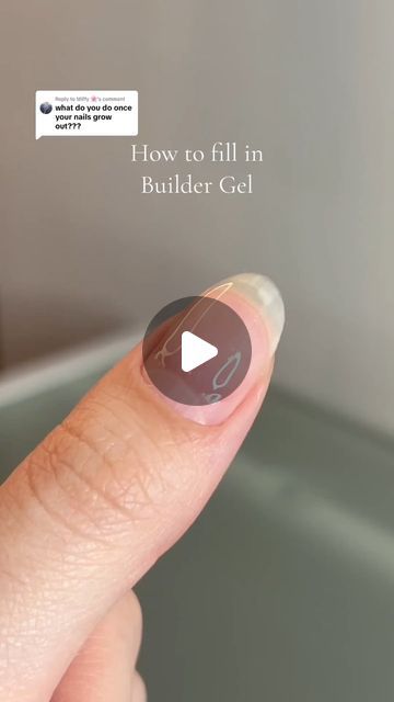 Modelones Official on Instagram: "How to fill in builder gel nails at home😍 Discover the hack that's changing the game. 🔓💅  @mariamayyf 🛒Link in bio to SHOP!  #modelones #nailathome #diynails #nail #nails #amazonnails #amazonnailfinds #nailextensions #nailextension #nailtips #nailsofinstagram #gelnails #gelnailsdesign #nailinspo #nailsinspo #manicure #manicures #nailartist #reelsnails #naildesign" Builder Gel On Nail Tips, Gel Nails With No Tips, Gel Manicure With Tips, How To Do Tips On Nails, How To Fill In Gel Nails, How To Fill Gel X Nails, How To Fill Gel Nails, Builder Gel French Manicure, Manicure Tips And Tricks