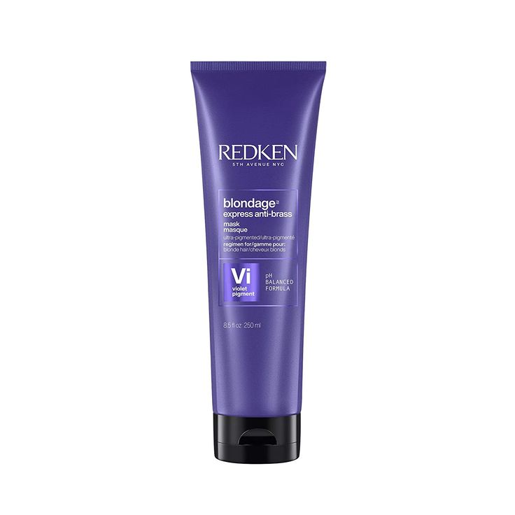 Love this toning mask for when my hair is looking brassy Cool Blonde Tone, Cool Blonde Hair Colour, Brassy Blonde, Redken Hair Products, Hair Toner, Redken Color, Towel Dry Hair, Fitness Armband, Cool Blonde Hair