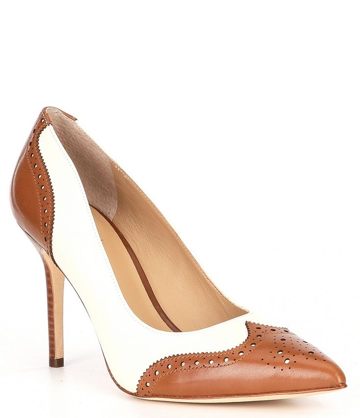 Shop for Lauren Ralph Lauren Lynden Nappa & Burnished Leather Dress Pumps at Dillard's. Visit Dillard's to find clothing, accessories, shoes, cosmetics & more. The Style of Your Life. Ralph Lauren Heels, Ralph Lauren Style, Shoes Heels Pumps, Pump Dress, Leather Dress, Stylish Shoes, Shoes Shoes, Leather Pumps, Lauren Ralph Lauren