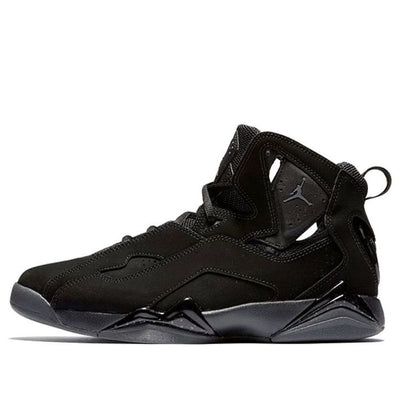 (BG) Air Jordan True Flight 'Black Dark Grey' 343795-013 (AJ7/SNKR/Retro/Basketball) Leather Basketball Shoes For Streetwear, Casual Jordan Lace-up Shoes For Sports, Casual High-top Jordan Shoes For Sports Events, Casual Lace-up Jordan Shoes For Sports, Sporty Jordan Lace-up Shoes For Sports Events, Urban Style Lace-up Jordan Sports Shoes, Black High-top Jordan Shoes For Streetwear, Casual High-top Jordan Shoes For Training, Black High-top Jordan Shoes