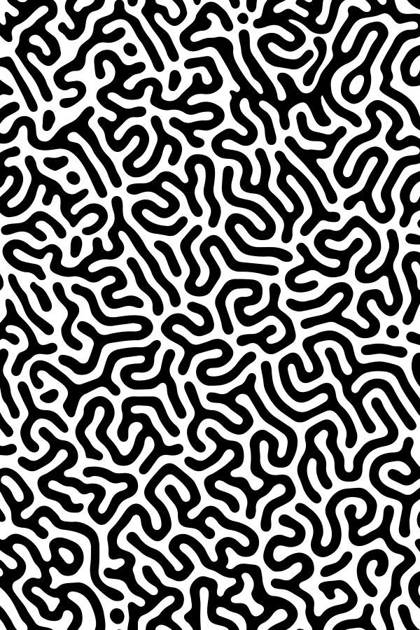 an abstract black and white pattern that is very similar to the design in this image