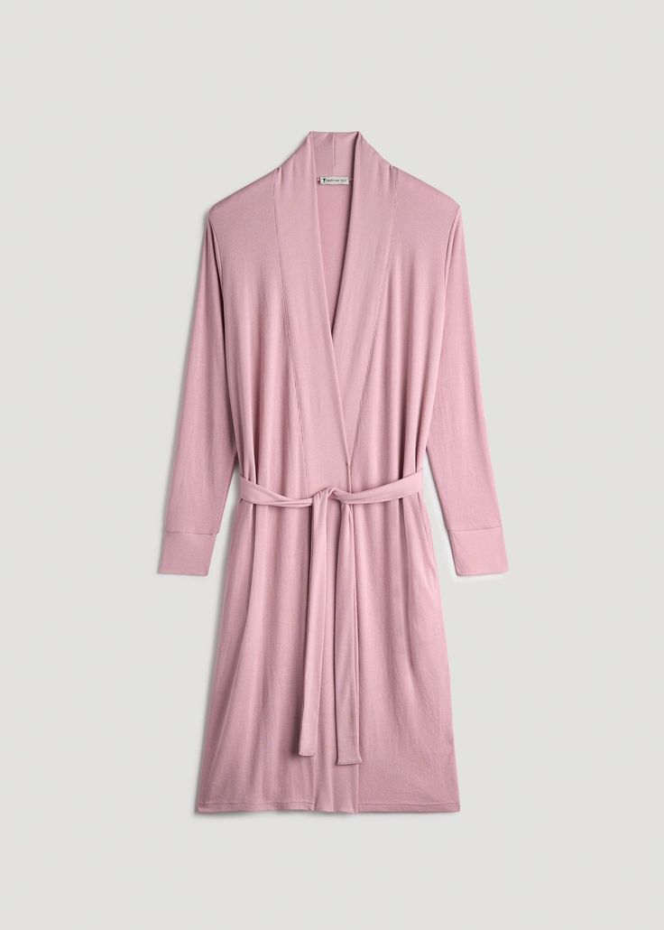 About Our Extra-Long Women’s Robe This waffle lounge robe for tall women is made for cozy nights in and lazy weekend mornings. When it comes to relaxation, you need options that are as soft and comfy as they are long enough – which is why we design all of our loungewear for tall women between 5’9” and 6’6”. This extra-long women’s robe has been designed for your height, with a length that will end below the knee and sleeves with ribbed cuffs that will go all the way past your wrists. Loungewear Scrubs Dress, Cozy Sleepwear, Lazy Weekend, Lounge Robes, Summer Lookbook, Pink Peony, Sports Blazer, Long Sleeve Tee Shirts, Clothing Care