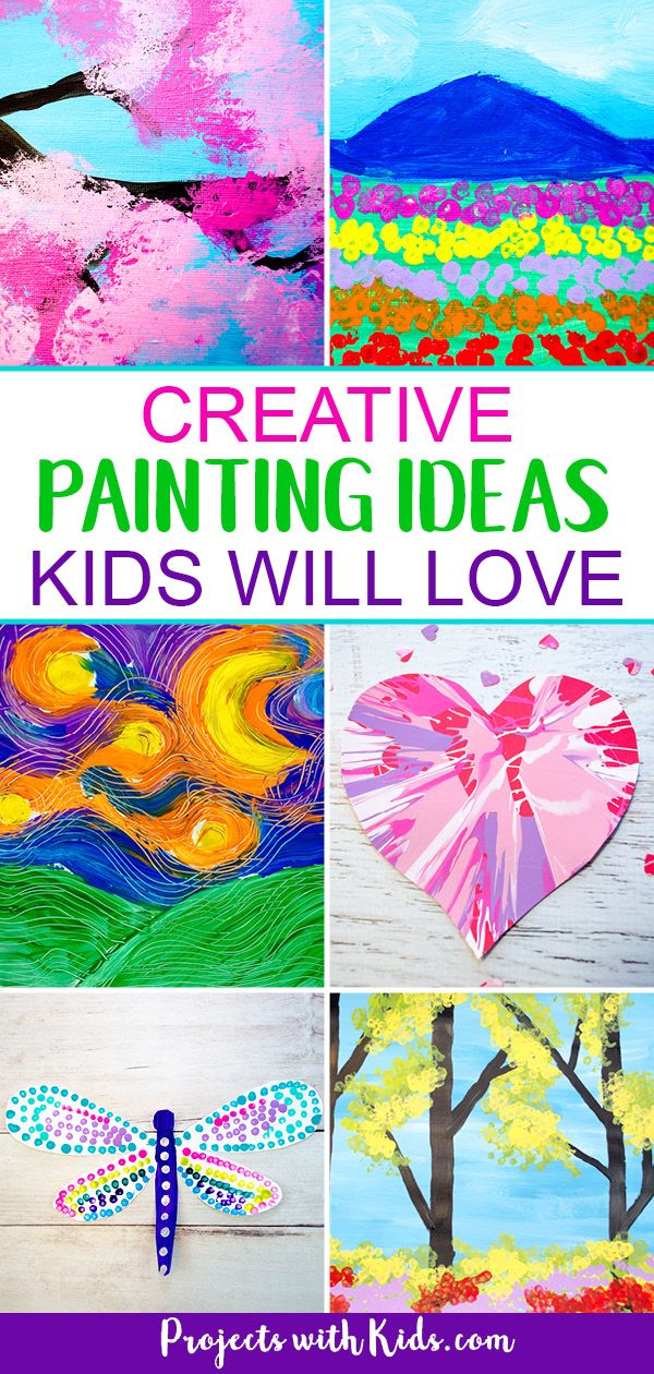 creative and easy art projects for kids to make