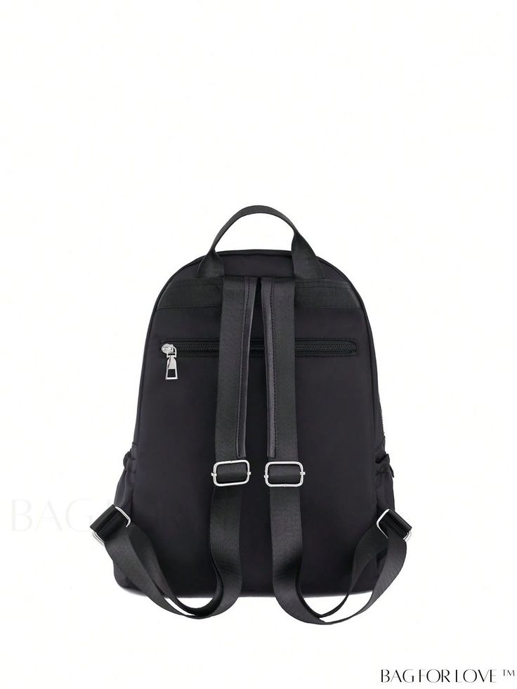 BagForLove - Versatile Adjustable Strap Backpack with Classic Solid Color and Zipper Closure Product Description Color Black Composition 100% Polyamide Bag Size Medium Pattern Type Plain Material Polyamide Type Classic Backpack Size Chart INCH CM Handle Height Strap Length Bag Height Bag Width Bag Length 2.4 inch 35.4 inch 13.4 inch 6.3 inch 11.8 inch Handle Height Strap Length Bag Height Bag Width Bag Length 6 cm 90 cm 34 cm 16 cm 30 cm Details Pictures Similar Products h2 { text-align: center; } /* æ¢è¡ */ li{ white-space: normal; word-break: break-all; word-wrap: break-word; } .red-box { width: 100%; display: flex; flex-direction: row; flex-wrap: wrap; justify-content: center; } .red-box > div { width: 190px; height: 250px; margin: 10px; } .red-box > div > a > img { width: 190px; heig Word Wrap, Classic Backpack, Bags Backpacks, Classic Design, Color Block, Black And Brown, 4 Inch, Adjustable Straps, Black Pink