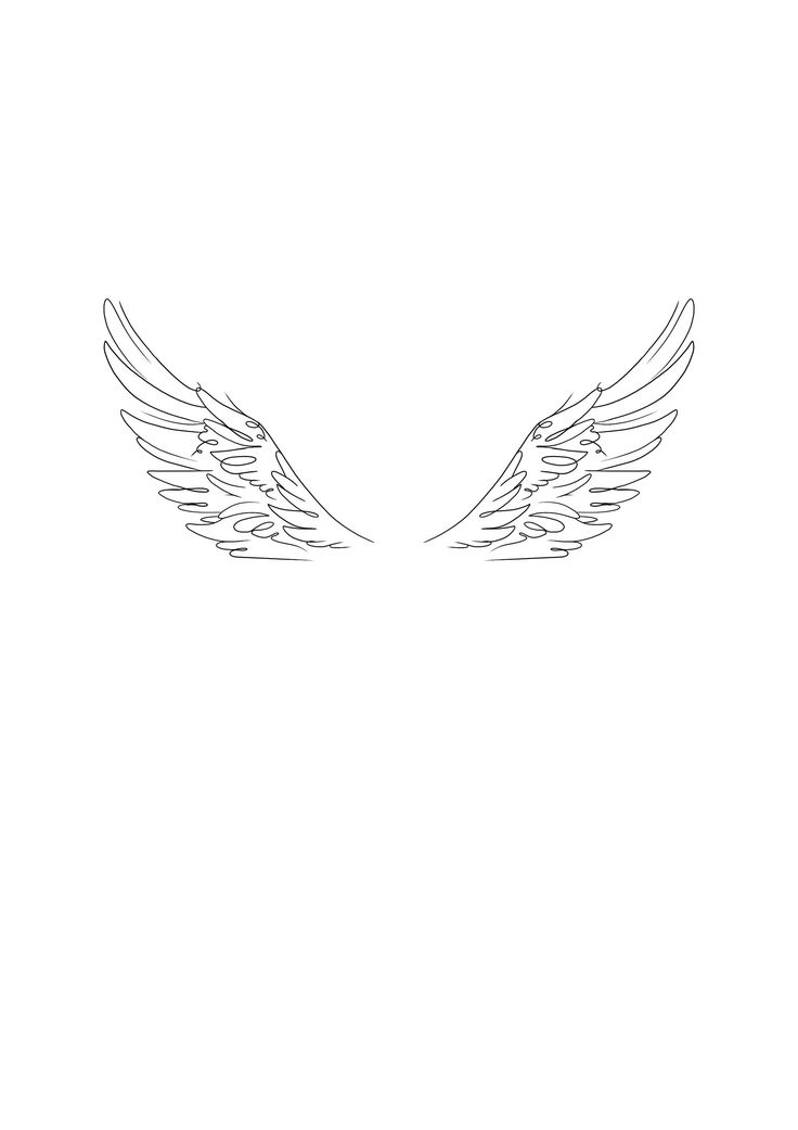 Angle Tattoo, Wing Tattoos On Back, Rib Tattoos For Women, Animal Tattoo Ideas, Pretty Hand Tattoos, Cool Tattoo, Angel Wings Tattoo, Line Art Tattoos, Discreet Tattoos