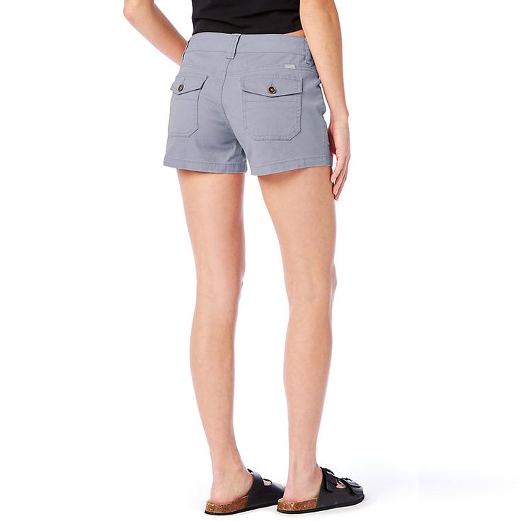 Juniors' Unionbay Delaney Stretch Midi Shorts | Kohls Midi Shorts, Twill Shorts, Women's Cover Up, Junior Outfits, Clothes Line, Steam Punk, Clothing Size Chart, Bottom Clothes, Unique Fashion