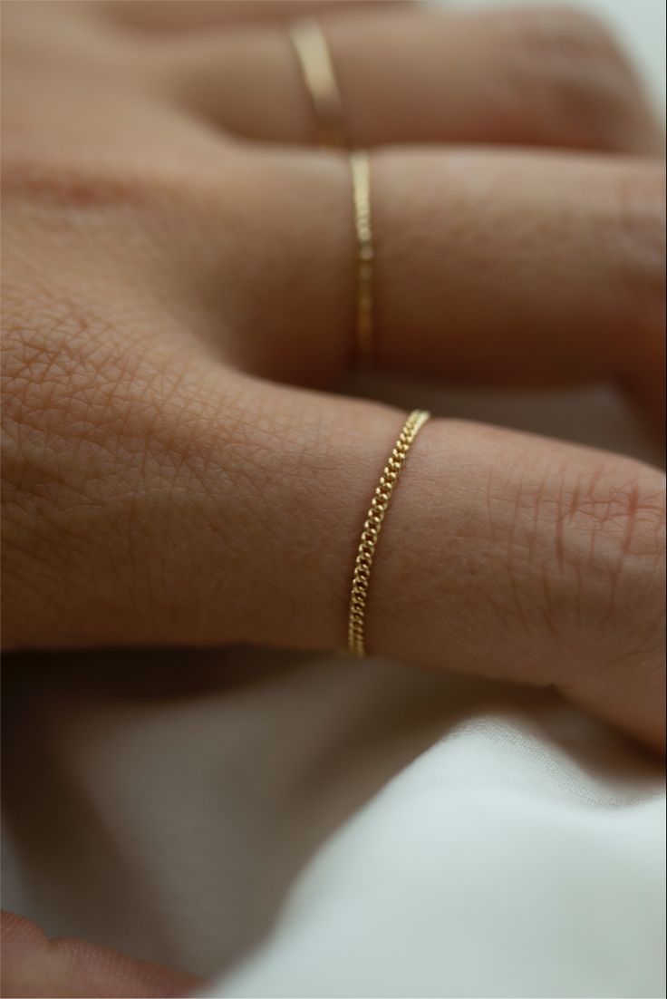 #jewelry for your everydAy Dainty Boho Jewelry, Minimal Rings Minimalist Jewelry, Squilliam Fancyson, Capsule Jewelry, Cute Promise Rings, Hand Jewelry Rings, Plain Jewelry, Dainty Gold Ring, Jewelry Layering