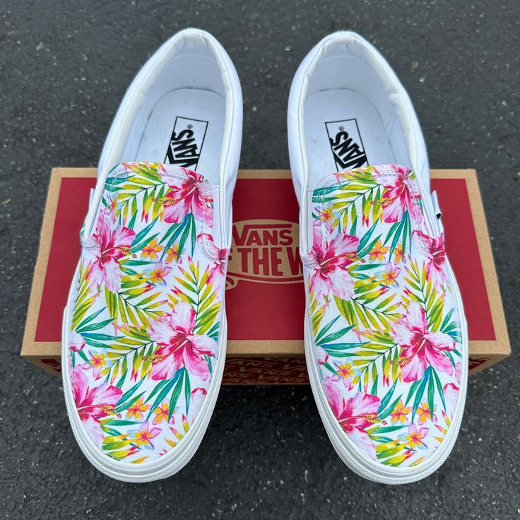 Whether you're from the islands or dreaming of a tropical getaway, these slip-ons are perfect for any occasion! Who needs a Corona, find your beach with these shoes!! We buy each pair of shoes BRAND NEW. Each pair is made to order, please make sure you put in the correct shoe size before you check out. The ink is permanent and will never come off, fade away, or peel off. Made in the USA. This price includes everything: shoes, artwork, and shipping. Thanks for stopping by our Etsy shop! Please message me with any questions! Please know your size before ordering. Sizes listed are in US sizing scale. Please note that colors of actual item may slightly differ from what you see on your screen due to differences in computer monitor settings. Note: Blvd Custom is in no way affiliated with any of White Slip-ons For Beach In Spring, Summer White Sole Slip-ons With Round Toe, Summer Slip-ons With White Sole And Round Toe, White Slip-ons With Rubber Sole For Summer, Summer Vacation Slip-ons With Rubber Sole, Rubber Sole Slip-ons For Summer Vacation, Comfortable Summer Slip-on Sneakers, Summer Beach Slip-ons With Removable Insole, Spring Beach Low-top Slip-ons