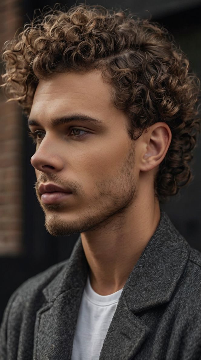 Men's Short Curly Hairstyles Curly Haircuts For Guys, Haircuts For Guys, Mens Short Curly Hairstyles, Mens Hairstyles Curly, Curly Mohawk, Hair Challenge, Short Curly Hairstyles, Curly Haircuts, Long Lasting Curls