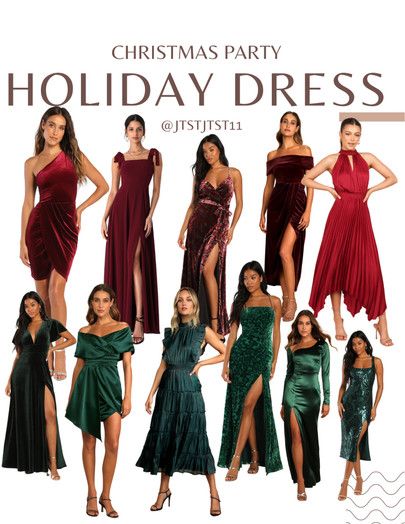 Holiday Party Dress Classy, Work Christmas Party Dress, Christmas Cocktail Dresses, Party Outfit Formal, Fancy Christmas Party, Formal Christmas Party, Holiday Party Dresses Christmas, Fancy Holiday Party, Formal Christmas Dress