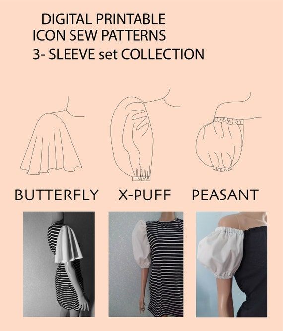 the instructions for how to sew an off shoulder dress