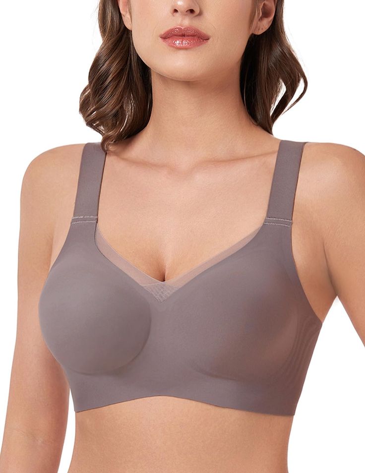 PRICES MAY VARY. 【MOEOZLLO Unique Women's Bra】 Made of 55% high quality nylon and 45% high elasticity spandex for the perfect balance of wearing comfort and shaping effect.The seamless design, which eliminates the seams and ring elements of traditional bras, not only avoids discomfort caused by skin rubbing, but also greatly improves the ease and comfort of wearing the bra.Size Chart:S(32B 32C 32D 30DD ),M(34B 34C 34D 32DD ),L(36C 36D 34DD ),XL(38C 38D 36DD),XXL(40C 40D 38DD ),3XL(42C 42D 44B 40 Lace Bras, Sleep Bra, Lounge Lingerie, Yoga Bra, Everyday Bra, Wireless Bra, Womens Bras, Support Bras, Bustiers