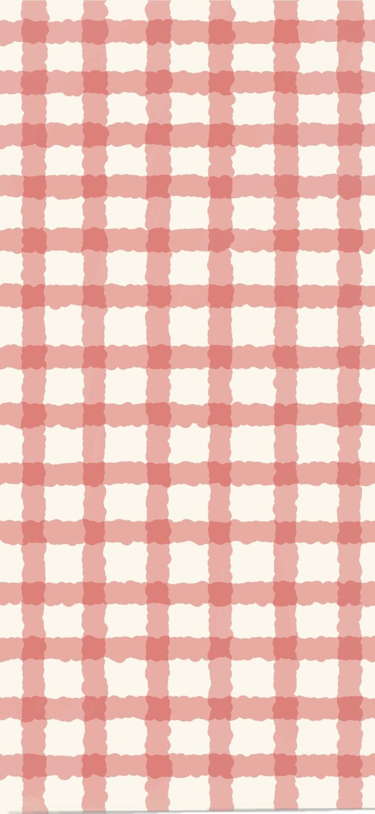 a pink and white checkered pattern on fabric