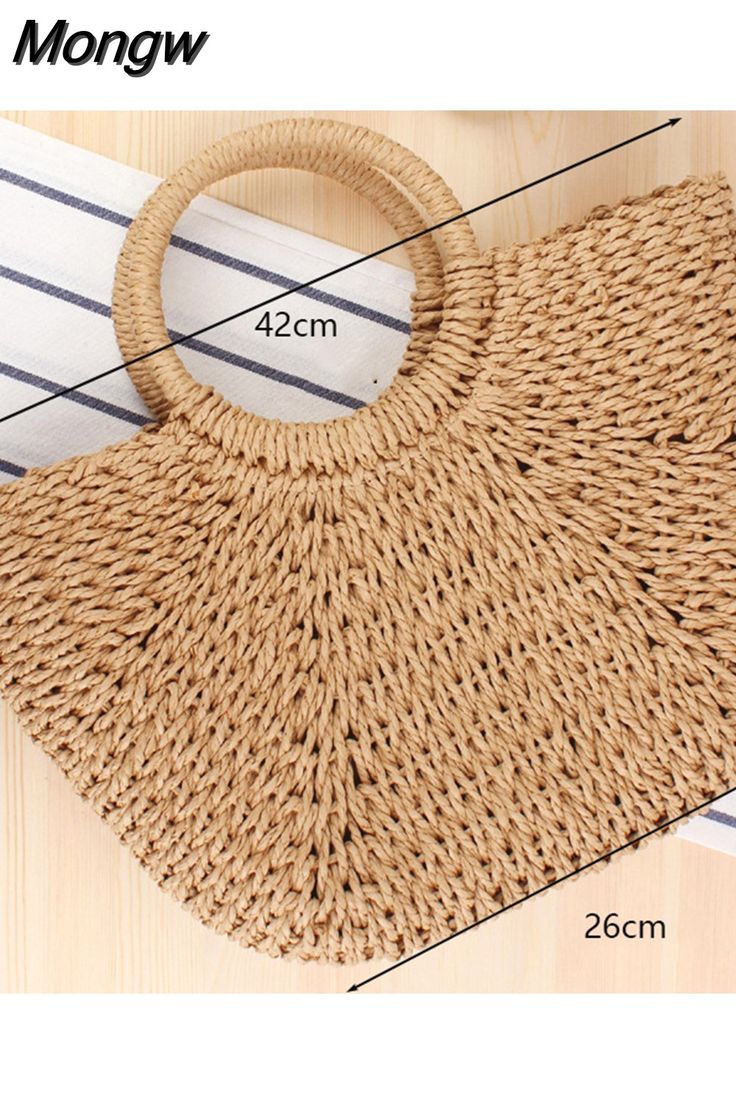 Shipping: Worldwide Express Shipping AvailableDelivery time: 7-15Days Fast ShippingReturns: Fast refund, 100% Money Back Guarantee.SPECIFICATIONSwomen bag: women casual bagtype: shoulder bagbag: straw bagStyle: BohemianShape: Casual TotePlace Of Origin: SHAN DONG ProvincePlace Of Origin: SHAN DONG ProvincePattern Type: KnittingOrigin: Mainland ChinaOccasion: VersatileNumber of Handles/Straps: twoMain Material: StrawLining Material: PolyesterInterior: Cell Phone PocketHardness: SOFTHandbags Type: Rattan Bags, Straw Beach Bag, Bohemian Summer, Rattan Bag, Bag Vintage, Bag Women, Casual Bags, Beach Bag, Summer Vacation