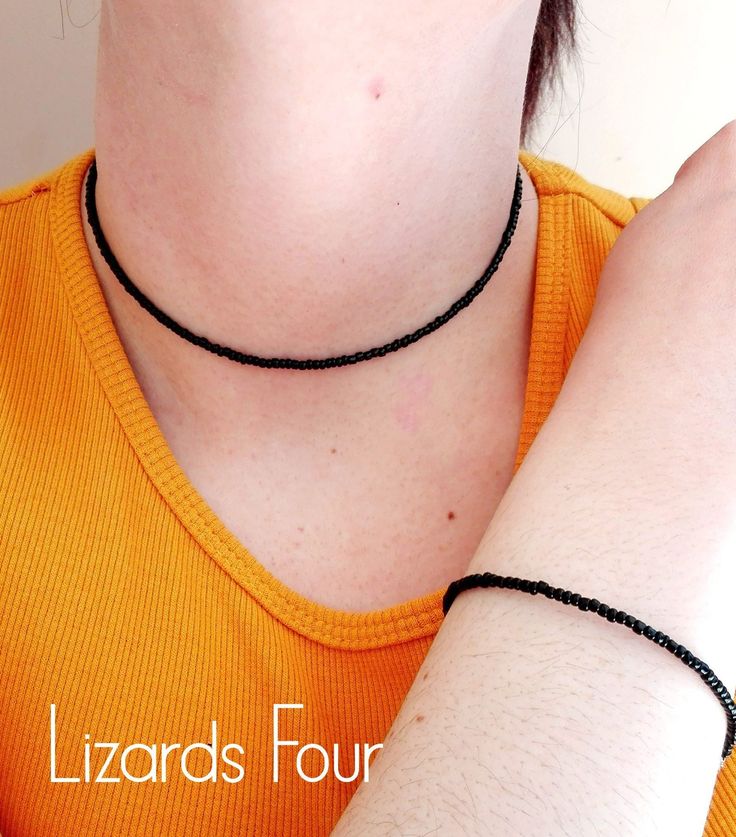 Choker necklace, black choker, black bracelet, dainty necklace, seed bead choker by LizardsFour on Etsy Trendy Adjustable Beads Choker, Trendy Adjustable Choker Beads, Trendy Black Beaded Choker Necklace, Festival Beaded Choker With Adjustable Chain, Adjustable Black Beads Choker For Festival, Adjustable Minimalist Beaded Chain Choker, Minimalist Adjustable Beaded Chain Choker, Black Beads For Jewelry Making Choker, Adjustable Black Beads Choker