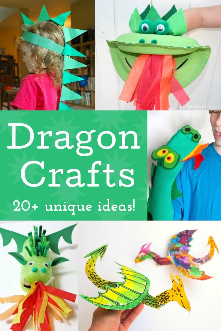 dragon crafts for kids to make with paper