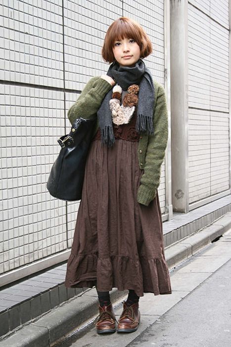 12 Cute Mori Girl Outfits and Style tips for Mori Girl Look Mori Kei Outfits, Mori Kei Fashion, Mori Style, 일본 패션, Kei Fashion, Mori Fashion, Tokyo Street Fashion, Mori Girl Fashion, Japanese Word