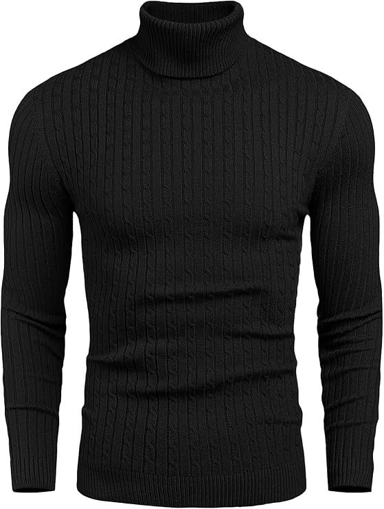 Why buy it? This versatile sweater is perfect for layering under jackets or wearing on its own with jeans or trousers, making it ideal for both casual and semi-formal occasions. Its blend of comfort, style, and quality makes it a must-have for any wardrobe. Casual Knitted Sweater, Mens Knit Sweater, Mens Turtleneck, Slim Fit Sweater, Pullover Sweater Men, Twist Pattern, Fitted Turtleneck, Slim Fit Top, High Neck Sweater