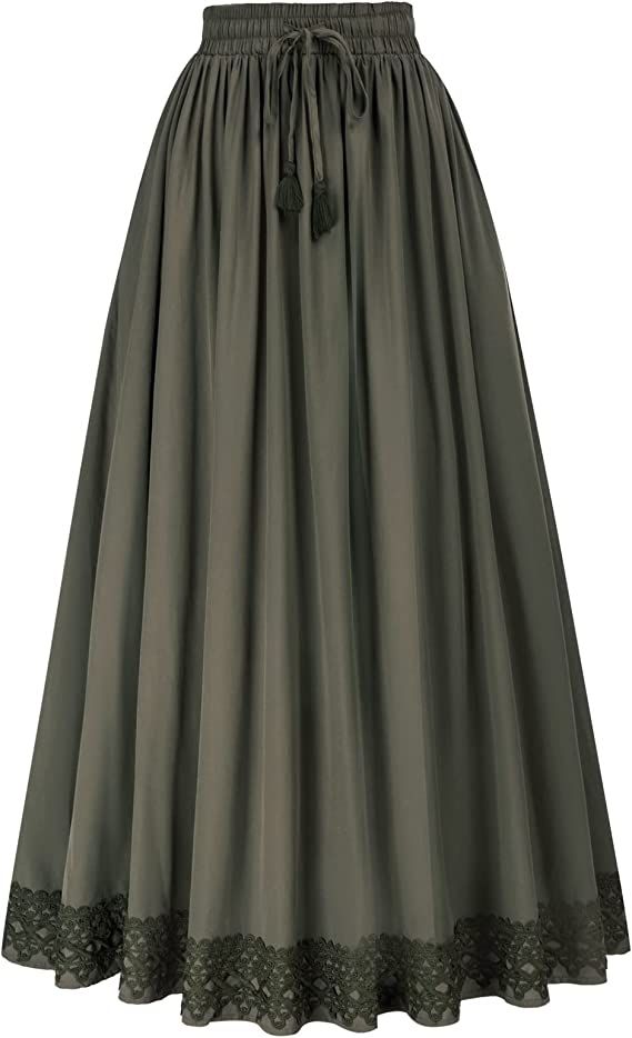 I am getting some serious Sanderson sister vibes from this skirt. Cottagecore Skirt, Fairy Gown, Long Skirt Fashion, Skirt Maxi, Long Skirts For Women, Long Maxi Skirts, Long Skirts, Skirt Mini, Skirt With Pockets