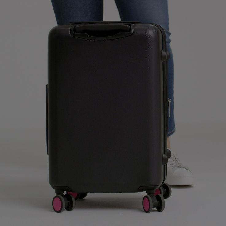 Hardside Small Spinner Luggage | Vera Bradley Hardside Luggage, Spinner Suitcase, Spinner Luggage, Resale Shops, Suitcases, Vera Bradley, Zip Pockets, Travel