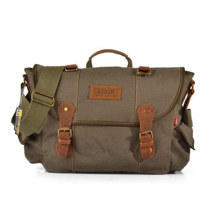 Fall in love with our large canvas messenger bag, perfect for going on adventures in style and comfort. With its traditional style and ability to hold a 14 inch laptop, this traditional unisex shoulder bag is the perfect travel accessory. Go with a high-quality canvas crossbody bag. Discover or rediscover the many advantages of traditional messenger bags Our canvas messenger bag is the perfect companion for your active lifestyle. Available in three colors, this unisex bag holds a 14" laptop and Brown Canvas Briefcase For School, Outdoor Canvas Shoulder Bag Briefcase, Outdoor Canvas Shoulder Briefcase, School Satchel With Canvas Lining, Brown Shoulder Bag With Canvas Lining For School, Casual Brown Waxed Canvas Satchel, Casual Brown Shoulder Bag With Canvas Lining, Casual Brown Cotton Satchel, Outdoor Brown Laptop Bag With Adjustable Strap