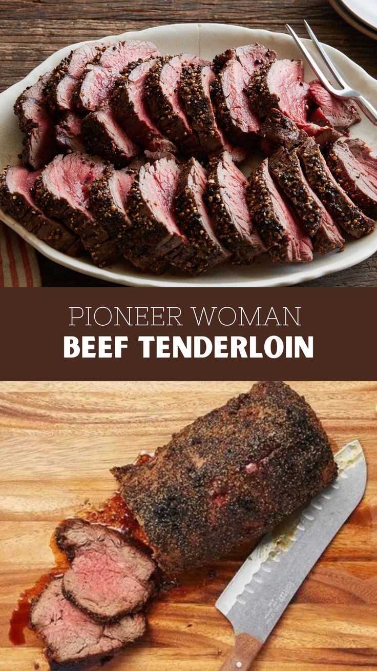 Pioneer Woman Beef Tenderloin Rosemary Beef Tenderloin, Rosemary Beef, Beef Tenderloin Roast Recipes, Cooking Beef Tenderloin, Whole Beef Tenderloin, Roast In The Oven, Beef Tenderloin Recipes, Beef Tenderloin Roast, Thanksgiving Salad