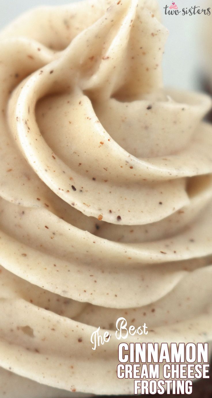 the best cinnamon cream cheese frosting recipe