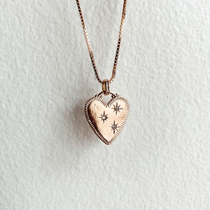 Heart Charm Necklace – Quad Espresso Jewelry Everyday Rose Gold Pendant Chain Necklace, Dainty Heart-shaped Charm Necklace With Cable Chain, Dainty Heart Pendant Charm Necklace With Cable Chain, Dainty Oval Sterling Silver Charm Necklaces, Rose Gold Charm Necklace With Adjustable Pendant, Rose Gold Pendant Charm Necklaces With Adjustable Chain, Rose Gold Pendant Charm Necklace With Adjustable Chain, Dainty Pendant Chain Necklace With Charms, Dainty Locket Necklace With Delicate Chain