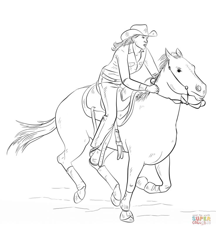 a woman riding on the back of a horse