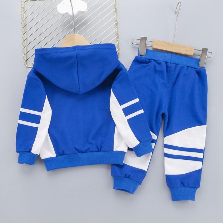 Suitable Season:Spring Thickness of clothing:Regular Package included:2 Pieces Material&Fabric:Cotton Wash Label:On the outside Keyword Tag:How To Start A Kids Boutique Wash Label, Children Boy, Hoodie Pants, Active Kids, Classy Dress Outfits, Kids Boutique, Boy Blue, Baby Sewing, Classy Dress